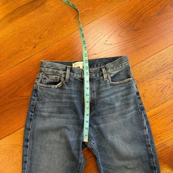 Current/Elliott Soulmate high rise Slim Straight Jeans size 24 - Picture 8 of 9